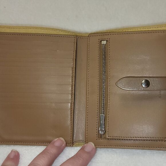 Celine Medium Strap Wallet in Yellow Gold - Picture 3 of 8